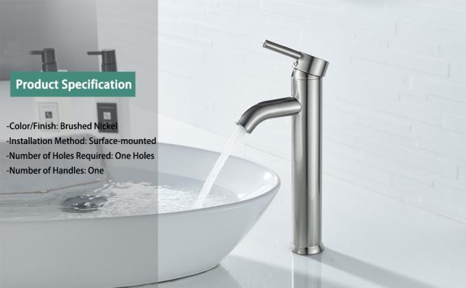 bathroom faucets brushed nickel