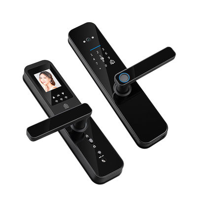One touch to unlock smart peephole fingerprint lock password unlock create and share remotely