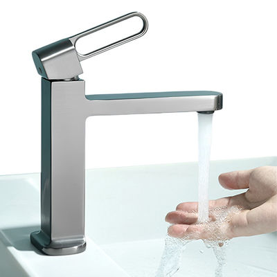 Chrome Brass Zinc Alloy Faucet Tap Fittings Bathroom Hot &amp; Cold