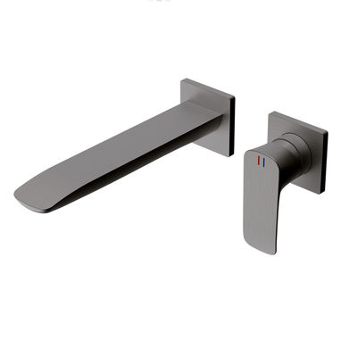 Wall Type Wirecutter Kitchen Faucet Hidden Basin Brass Bathroom Faucets