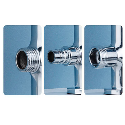 Multifunctional Sink Widespread Kitchen Faucet with ‎Gooseneck Spring