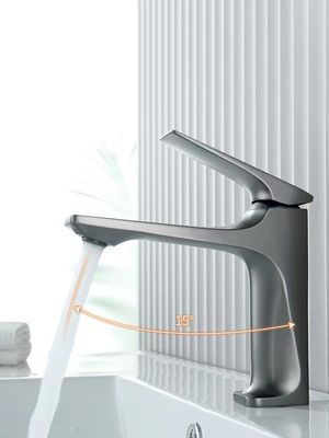 Chrome Centerset Bathroom Kitchen Faucet Tap With Drain 4 Inch Single Hole