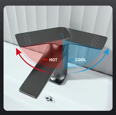 ‎4.33Inch SS304 Bathroom Kitchen Faucet Tap ‎Single Hole Deck Mounted