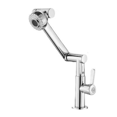 304 Stainless Steel Kitchen Faucet Tap Antiscratch 1080 Rotary ANSI Compliant