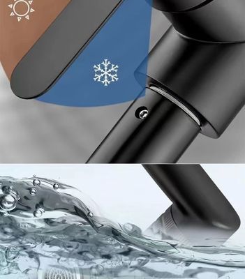 304 Stainless Steel Kitchen Faucet Tap Antiscratch 1080 Rotary ANSI Compliant