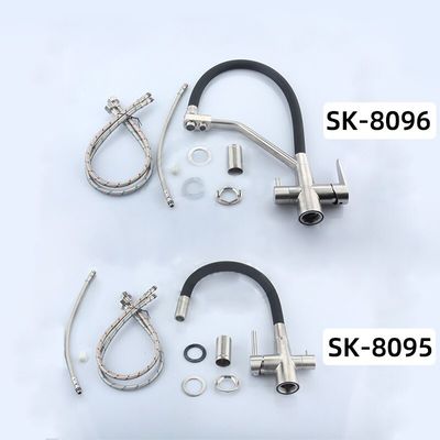 ‎10Inch Washbasin Kitchen Faucet Tap ‎Black Widespread Bathroom Faucet 4.38pounds