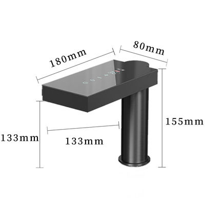 ODM Otomatis Led Faucet Kamar Mandi Sensor inframerah Tap Untuk Cuci Basin Seng paduan