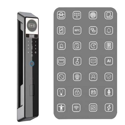 Custom Biometric Front Door Lock Fingerprint Deadbolt Lock With App