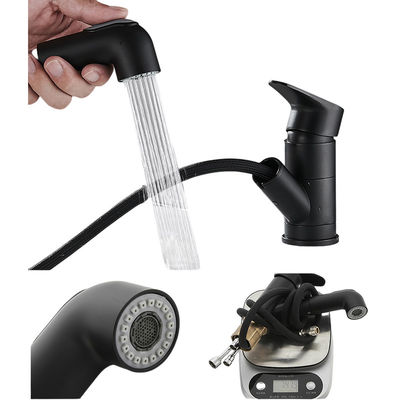 Explosionproof Black Single Faucet Lavatory Sink Faucet For Home Washbasin