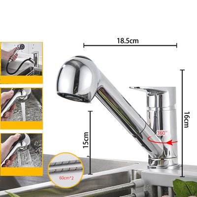 Explosionproof Black Single Faucet Lavatory Sink Faucet For Home Washbasin