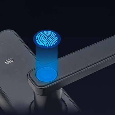 Keyless Entry Biometric Mortise Lock Fingerprint Keypad Door Lock