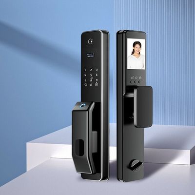 Biometric Fingerprint Mortise Lock Face Recognition Electronic For Bedroom Door