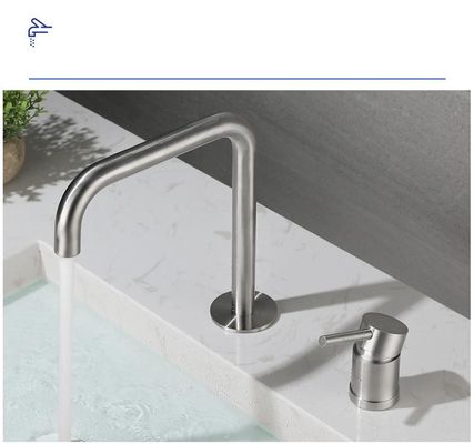 Countertop Basin Bathroom Faucet Tap Stainless SUS304 Kitchen Faucet Hot And Cold