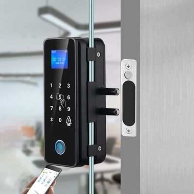 Office Password Keyless Fingerprint Door Lock Biometric Deadbolt Lock Wiring Framed Intelligent