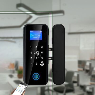 Office Password Keyless Fingerprint Door Lock Biometric Deadbolt Lock Wiring Framed Intelligent
