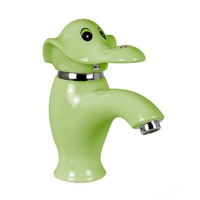Kindergarten Elephant Bathroom Faucet Tap Ceramic For Children's Washbasin Sink custom
