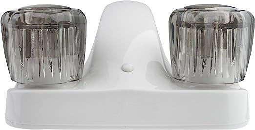 Dual Handle RV Bathroom Faucet Tap Acrylic CUPC Certified 2KG