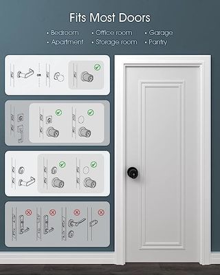 Childproof Cam Smart Fingerprint Door Lock For Bedroom Apartment Office Security