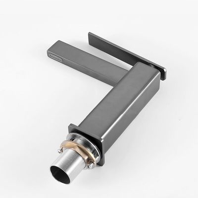 Wash Basin Sensor Gunmetal Bathroom Taps Faucet Single Hole ODM
