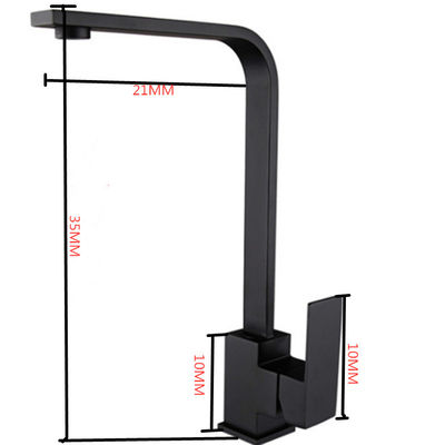 Monobloc Black Pull Out Sink Faucet Oil Rubbed Bronze for Kitchen