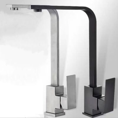 Monobloc Black Pull Out Sink Faucet Oil Rubbed Bronze for Kitchen