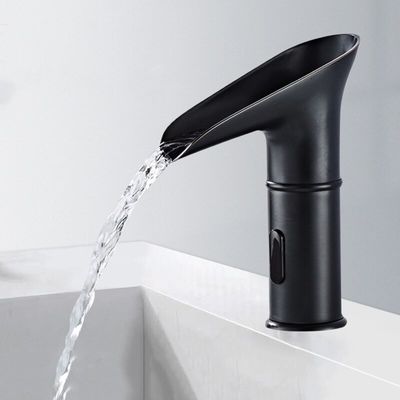 SUS304 Automatic Infrared Induction Water Tap Faucet Cold And Hot All Copper