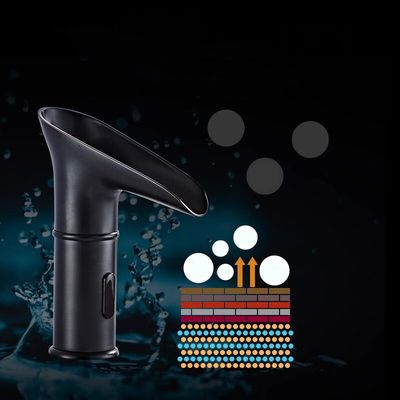 SUS304 Automatic Infrared Induction Water Tap Faucet Cold And Hot All Copper