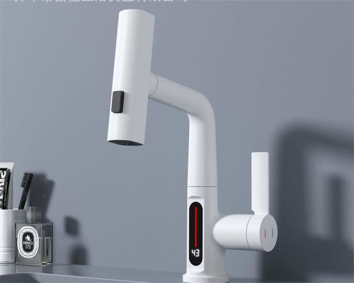 T24 Réglage de la température du robinet numérique du lavabo avec eau bouillante ODM
