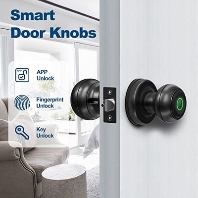 Electronic Fingerprint Biometric Security Door Lock For Bedroom Apartment