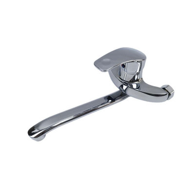 Wall Mount Zinc Shower Head Hot And Cold Basin Taps 1.0mpa
