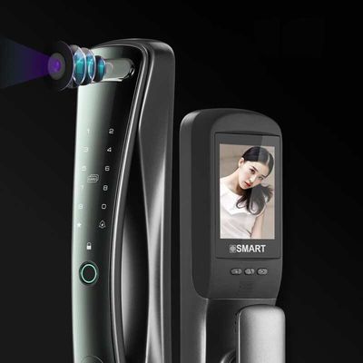 Cat'S Eye Security Surveillance Smart Fingerprint Door Lock Remote Capture OEM