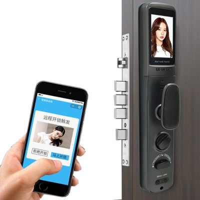 Cat'S Eye Security Surveillance Smart Fingerprint Door Lock Remote Capture OEM