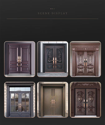 Villa Biometric Door Lock Electronic Fingerprint Smart Lock Card Swiping
