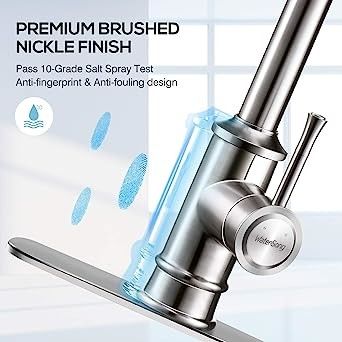 Rumah pertanian Single Handle Brass Pull Out Kitchen Tap Sprayer 3 Mode ODM