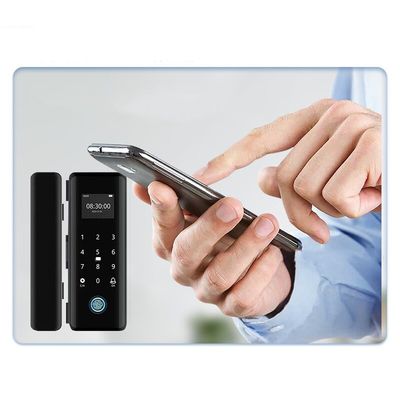 Interior Smartkey Glass Door Wireless Fingerprint Lock Remote Control oem
