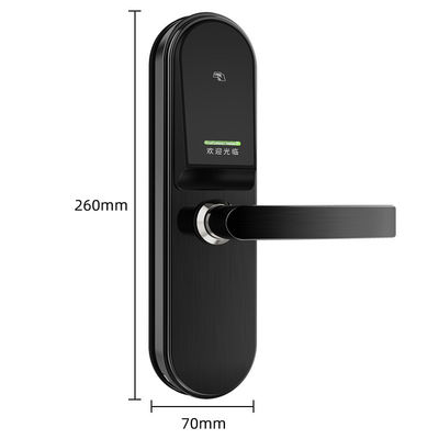 Zinc Alloy Wireless Digital Fingerprint Lock For Hotel Ergonomic Design