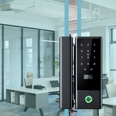 Zinc Wifi Keyless Door Lock Thumb Print Padlock Password Swipe Card