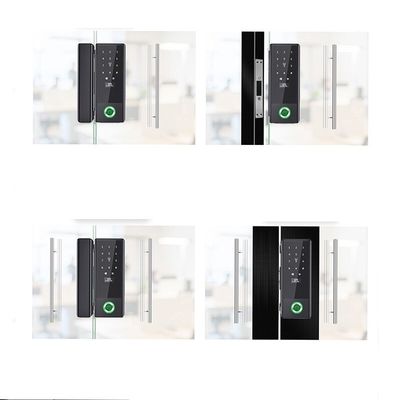 Zinc Wifi Keyless Door Lock Thumb Print Padlock Password Swipe Card