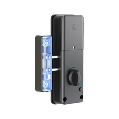 Customized Touchpad Invisible Smart Wifi Keyless Door Lock Punch Free 60mm