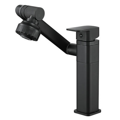 Smart Universal Mechanical Arm Waterfall Sink Faucet For Kitchen Washbasin ODM