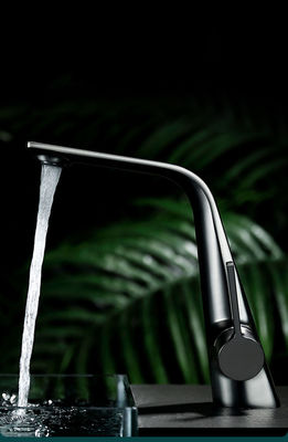 OEM All Copper Metering Lavatory Faucet Single Hole Explosion Proof