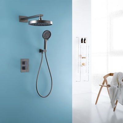 Anti Scald All Copper Embedded Faucet Shower Head Set ‎‎Brass Stainless Steel