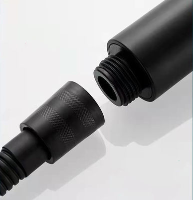 Lotus Aluminum Shower Head Nozzle Set Detachable Self cleaning