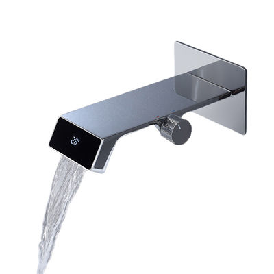 OEM Digital Display Disembunyikan Basin Tap Faucet Rumah Tangga Hotel
