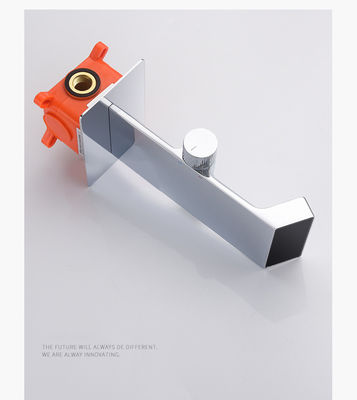 Digital Brushed Aluminum Faucets Concealed Basin Tap In Wall