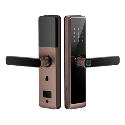 Silence Fingerprint Door Lock Keyless Bluetooth Wifi Biometric Digital For Business