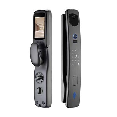 Live Video Intercom Fingerprint Door Lock Keyless Bluetooth Wifi Biometric Digital For Business