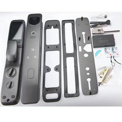 Live Video Intercom Fingerprint Door Lock Keyless Bluetooth Wifi Biometric Digital For Business