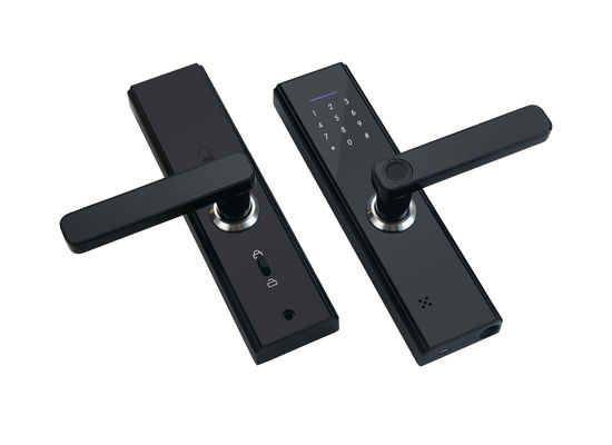 Space Fingerprint Door Lock Keyless Bluetooth Wifi Biometric Digital For Business