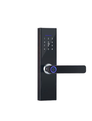 Space Fingerprint Door Lock Keyless Bluetooth Wifi Biometric Digital For Business